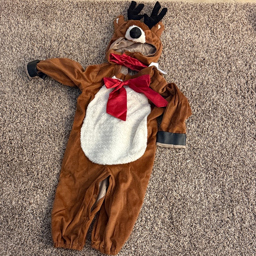InCharacter Reindeer Rascal Infant Costume - Picture 2 of 6